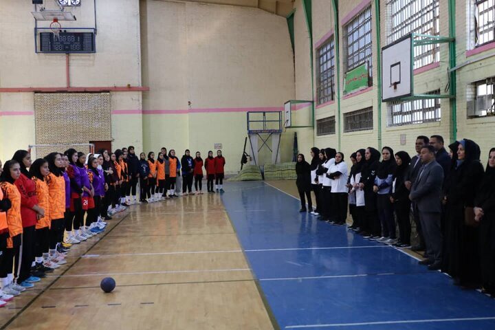 اردوی انتخابی تیم ملی هندبال دختران دانش آموز کشور در شیراز