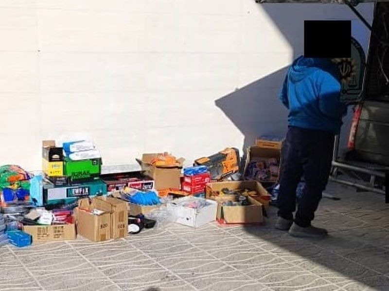 کشف کالای فاقد مجوز در زرقان