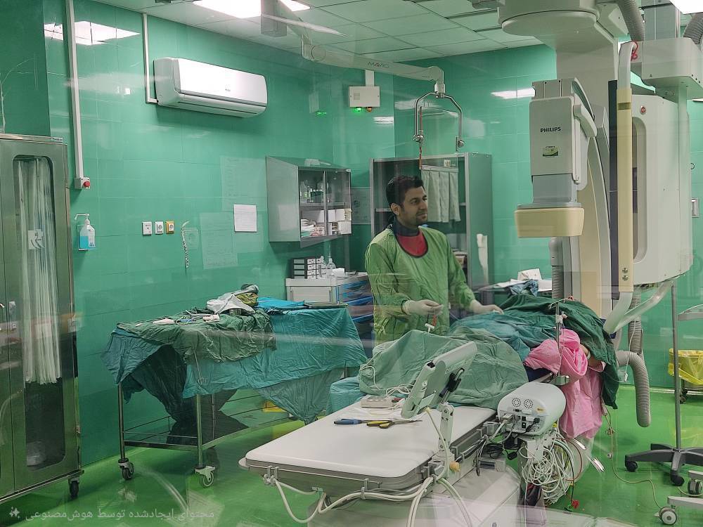 نجات بیمار ۷۵ ساله در بیمارستان آباده