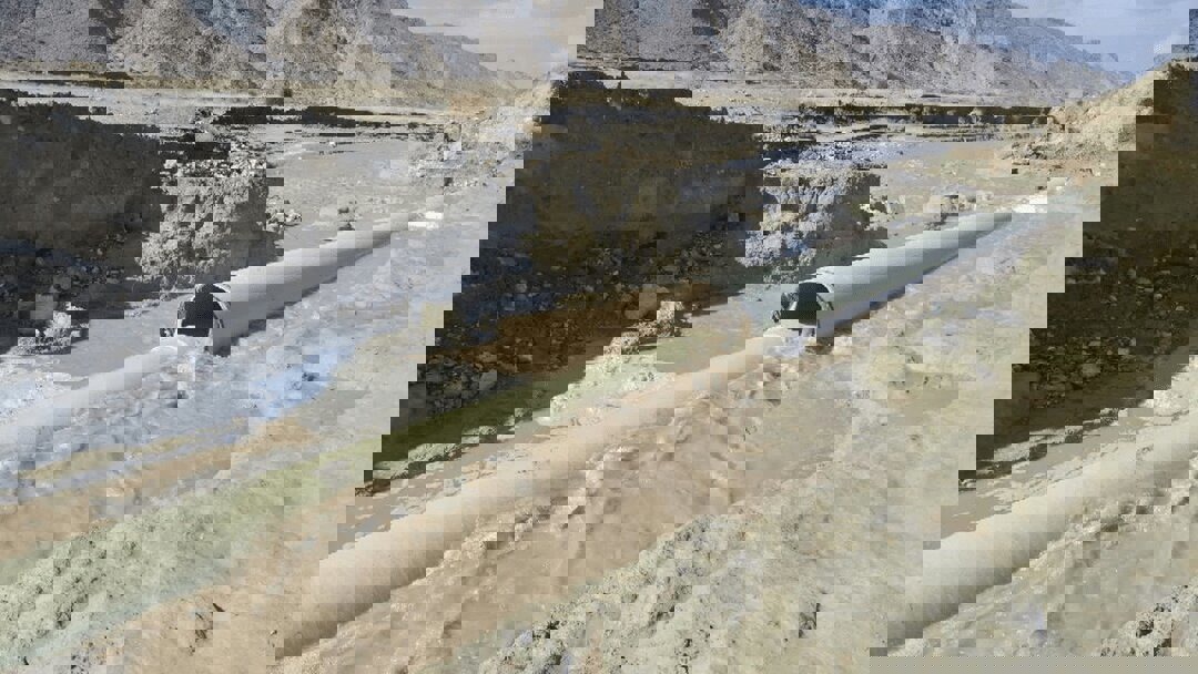 عملیات ترمیم خط انتقال آب شرب سد سلمان‌ فارسی همچنان ادامه دارد