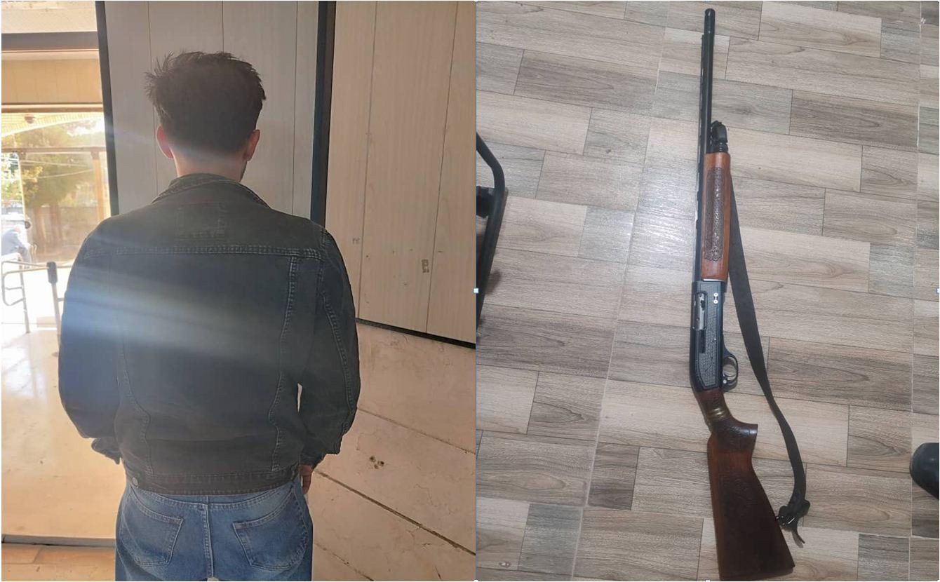 شکارچی غیرمجاز در مرودشت دستگیر شد