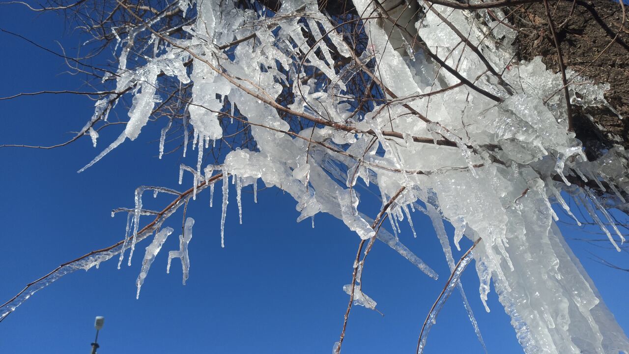یک منطقه استان فارس سردترین منطقه کشور شد!