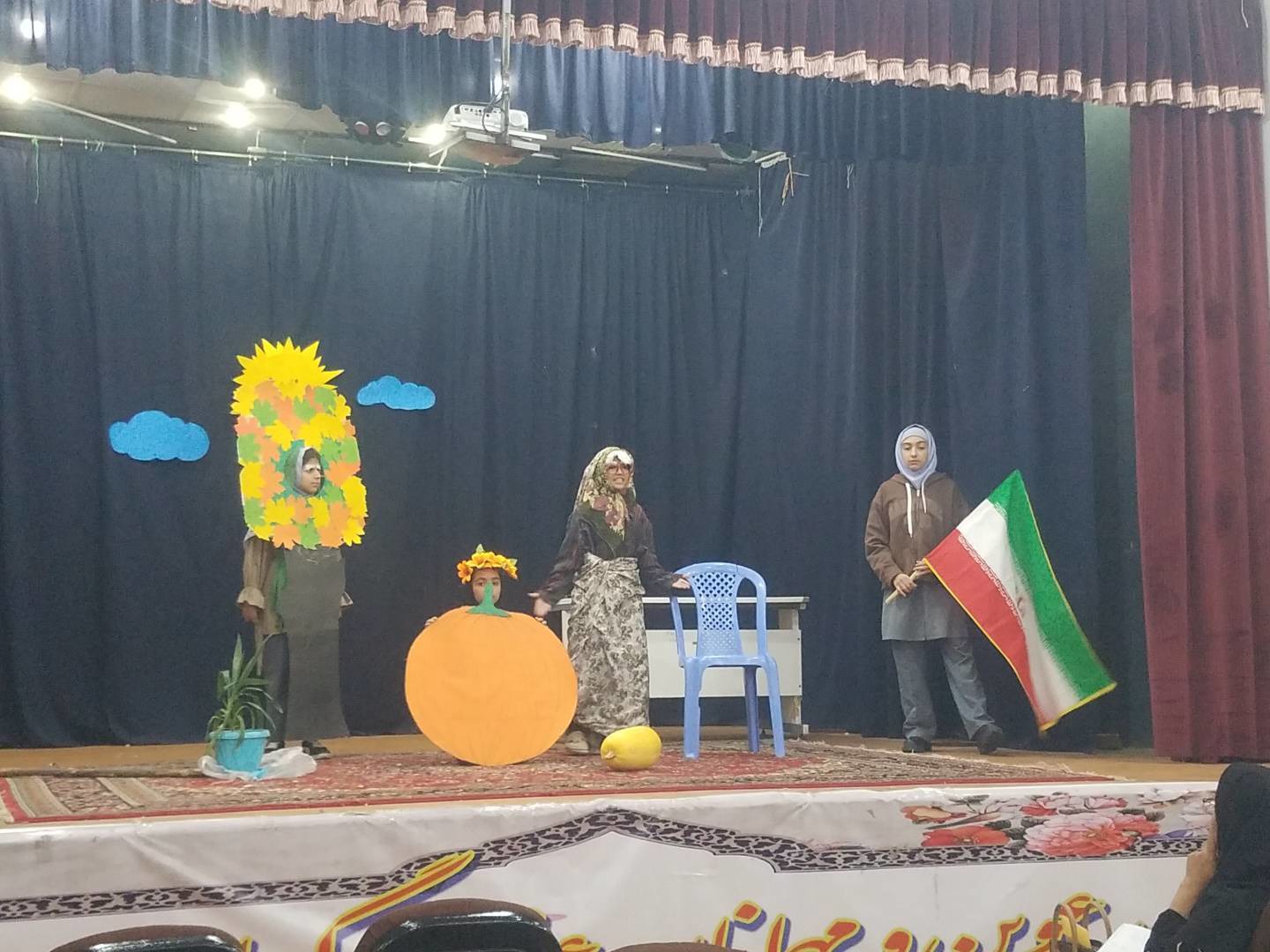 برگزاری جشنواره تئاتر درسی در مدارس بوانات