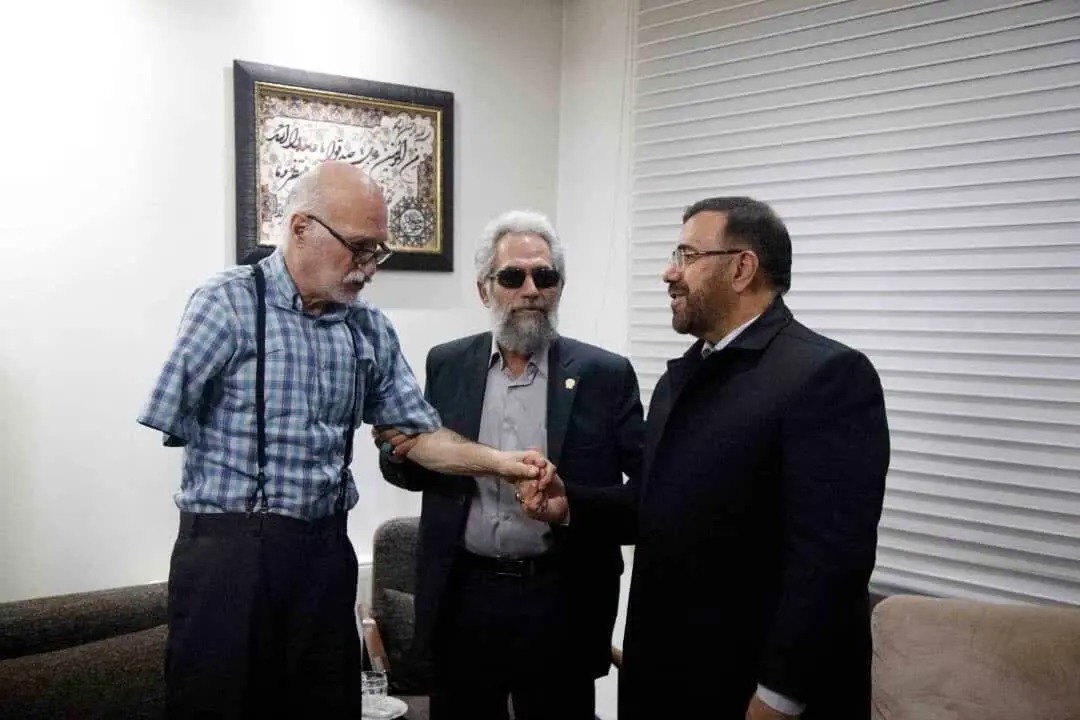 دیدار استاندار فارس با جانباز سرافراز دفاع مقدس مهندس محسن لاله‌پرور