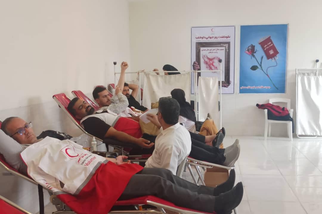 اهدای ۶۴ واحد خون در ممسنی