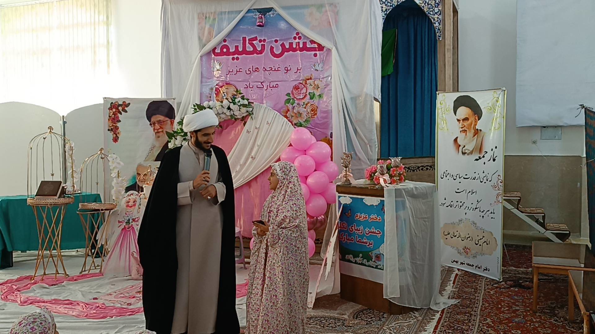 جشن تکلیف بیش از ۱۰۰ دانش آموز دختر در بهمن