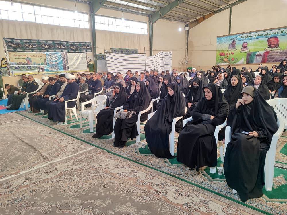 گرامیداشت یاد و خاطره سردار رشید اسلام شهید حاج قاسم سلیمانی در شهرستان بیضا