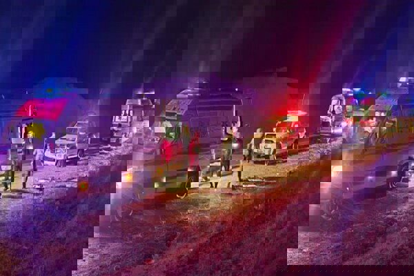 نجات فرد مفقود شده در ارتفاعات روستای «کرمتسج» لارستان