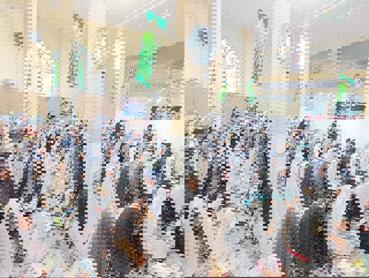 اعتکاف دختران حاج قاسم در بوانات فارس