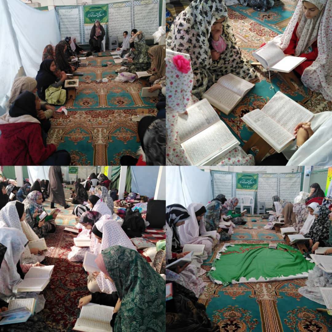 اعتکاف بیش از ۲۰۰ نفر در مسجد جامع شهر بهمن