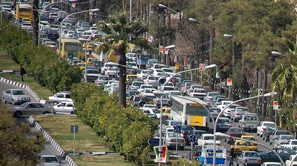 ترافیک کسل‌کننده شیراز