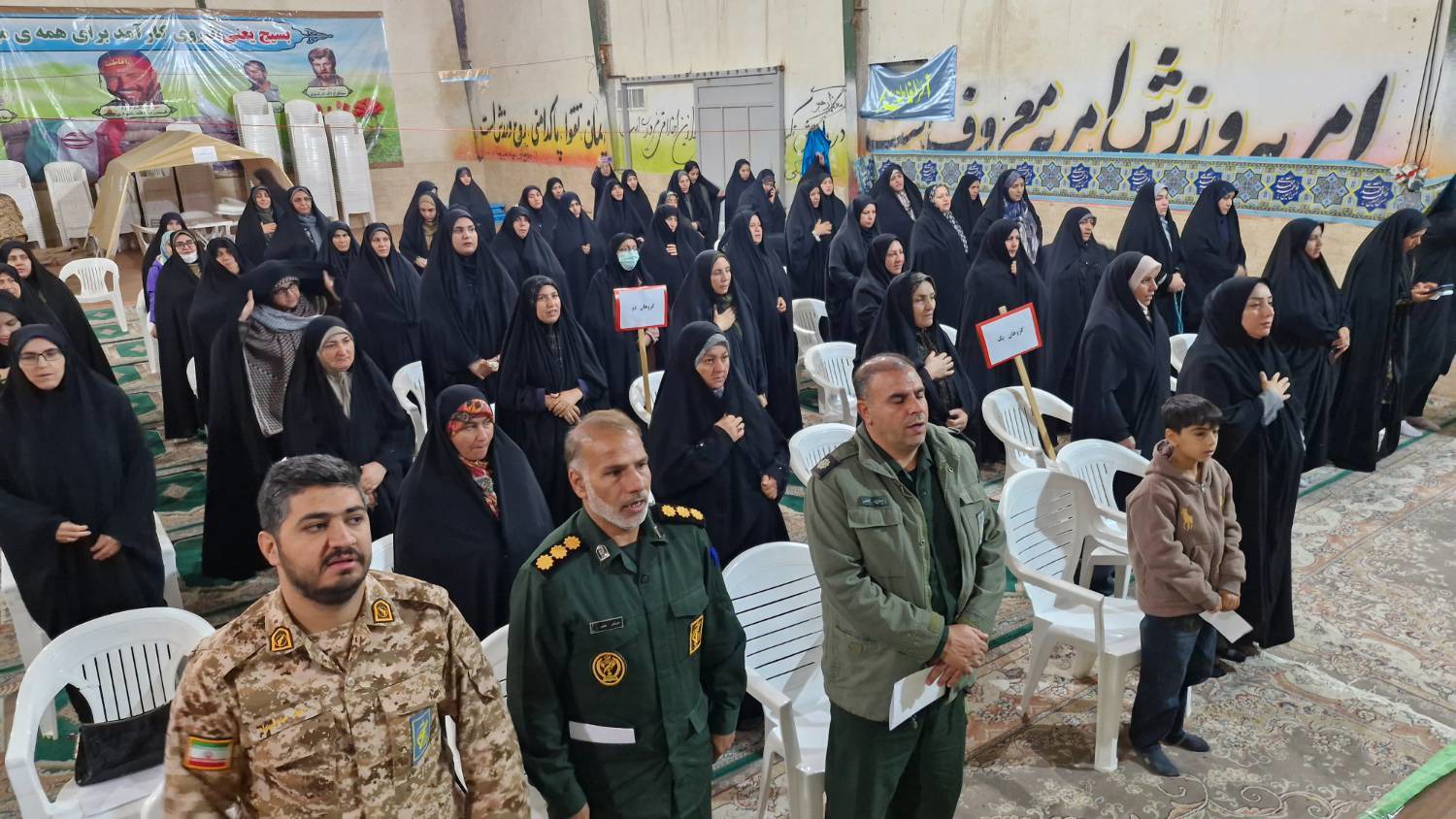 اجرای رزمایش الی بیت المقدس در شهرستان بیضا