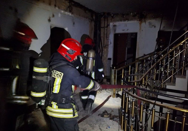 آتش‌سوزی منزل مسکونی در شیراز با یک فوتی و ۳ مصدوم