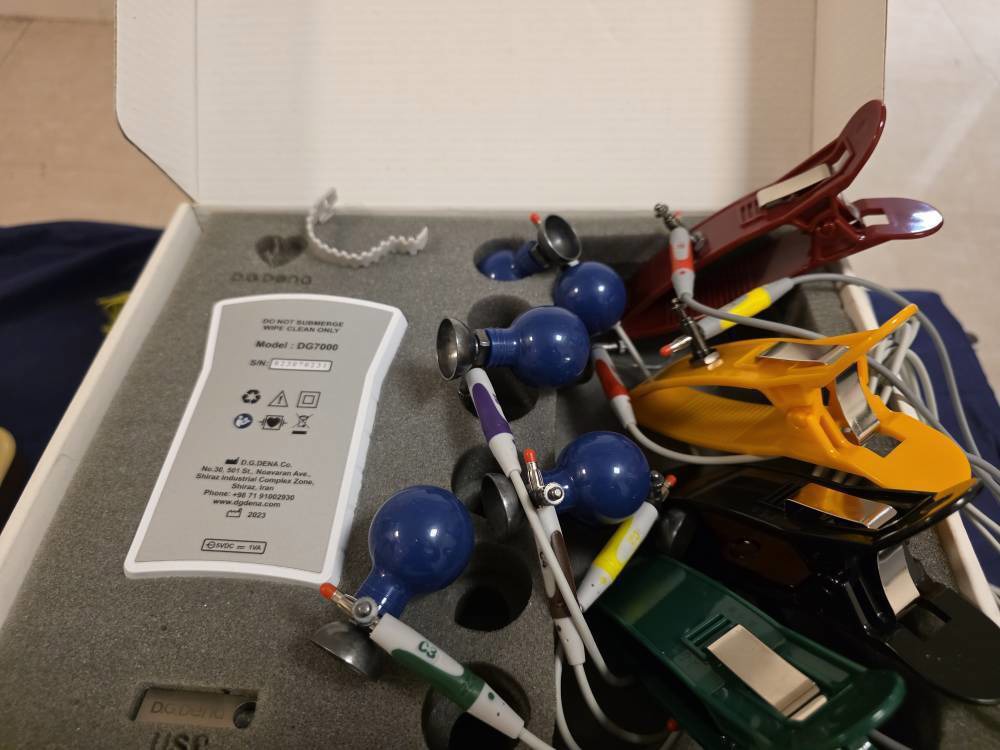 تجهیز بیمارستان آباده به دستگاه ۱۲ کانال نوار قلب