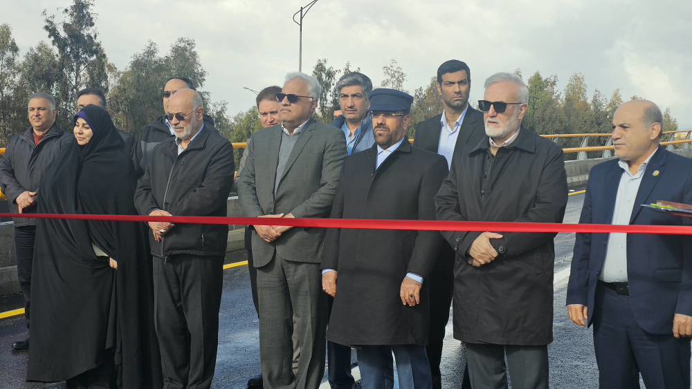 افزایش ایمنی و روانی ترافیک کمربندی جنوبی با افتتاح دوربرگردان غیرهمسطح میثم