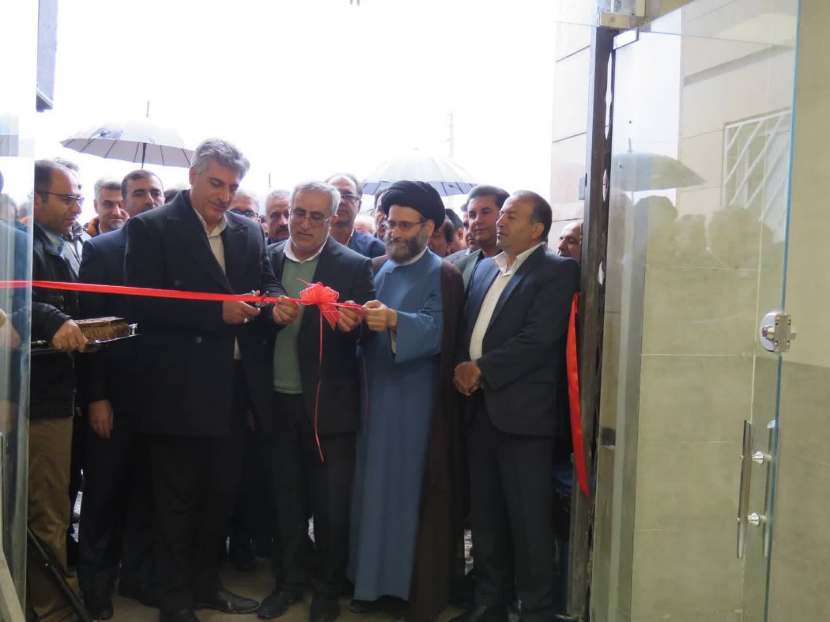 افتتاح ساختمان مرکز خدمات جامع سلامت و پایگاه اورژانس بابامیدان شهرستان رستم