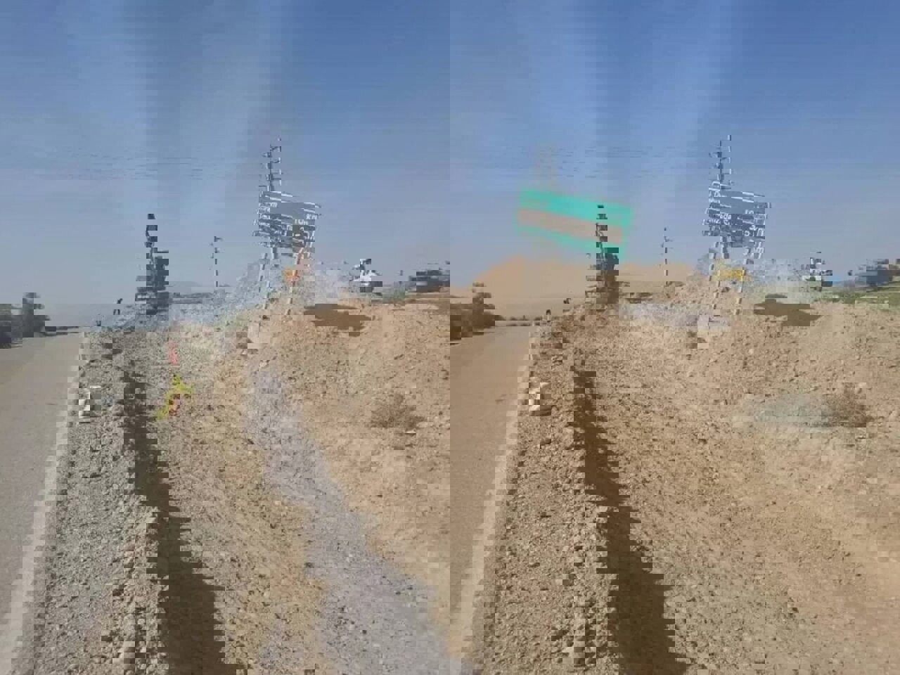 تعریض و آسفالت محور حادثه‌خیز دهرم-سه‌راهی عسلویه آغاز شد