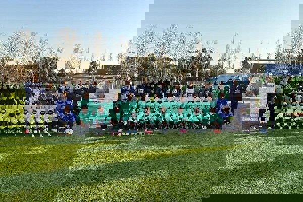 حضور اعضای هیئت رئیسه فدراسیون فوتبال در تمرین تیم ملی زنان