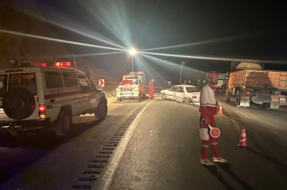 تصادف در جاده لار_جهرم با پنج مصدوم