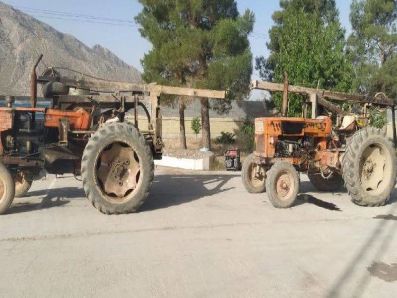 کشف تجهیزات حفاری غیرمجاز در مرودشت