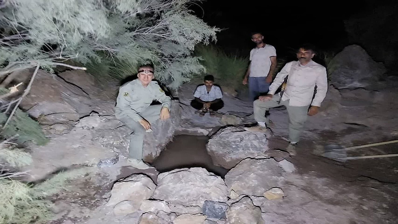 احیای چشمه شیرین در لارستان پس از سال‌ها