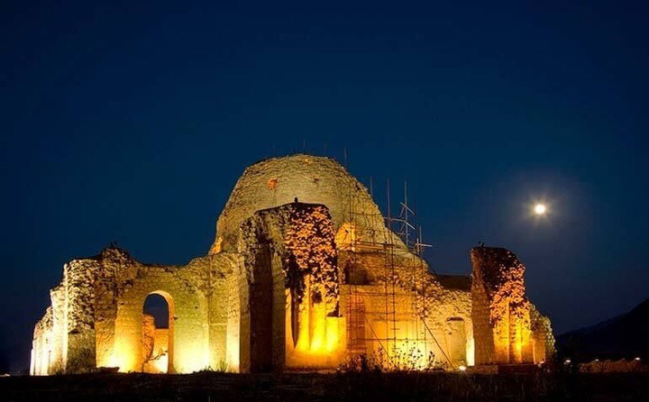 اجرای طرح مرمت و حفاظت از کاخ ساسانی سروستان