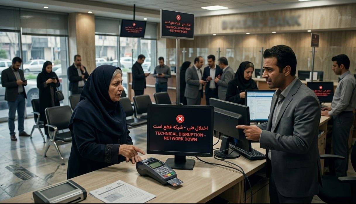 اختلالات گسترده به بانک‌ها برگشت