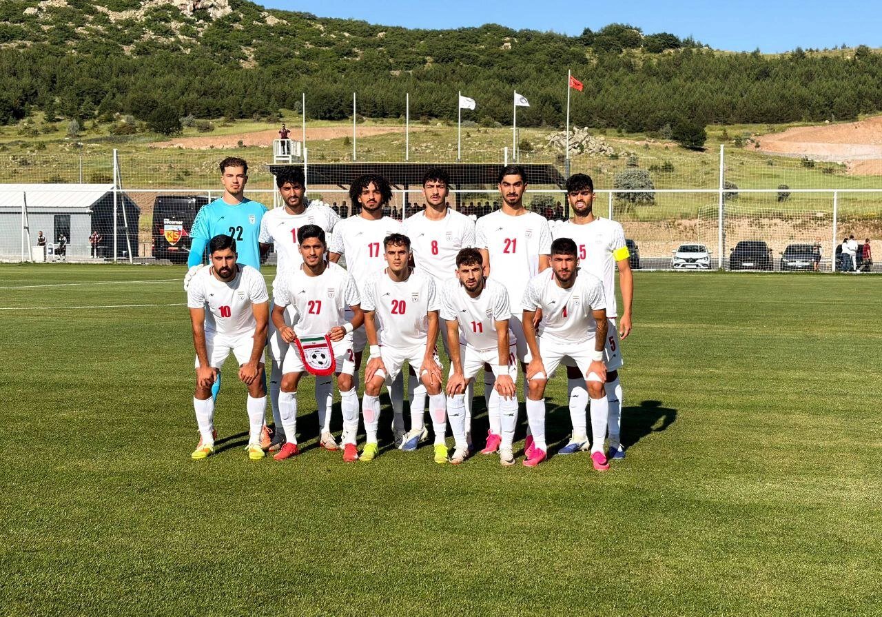 پیروزی تیم فوتبال امید مقابل کایسری‌اسپور در ترکیه