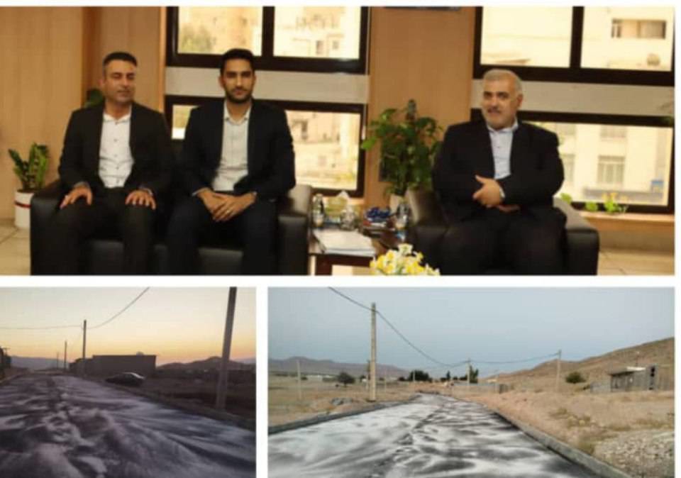 بهسازی معابر روستای کتویه  شهرستان جویم
