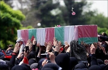 تشییع شهید گرانقدر مدافع میهن در مرودشت