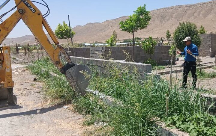 بازگشت ۱۶ هکتار از اراضی کشاورزی بیضا به چرخه کشاورزی