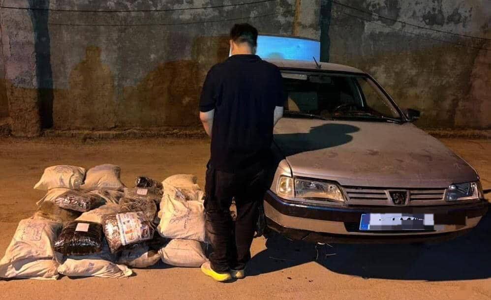 ناکامی قاچاقچیان در انتقال ۳۶۸ کیلوگرم تریاک از داراب به شیراز