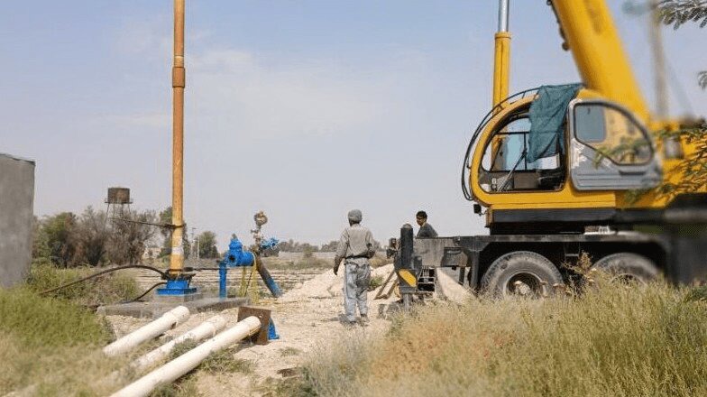 چاه تأمین‌کننده ۶۰ درصد آب بیرم در کمتر از ۷۲ ساعت به مدار بازگشت