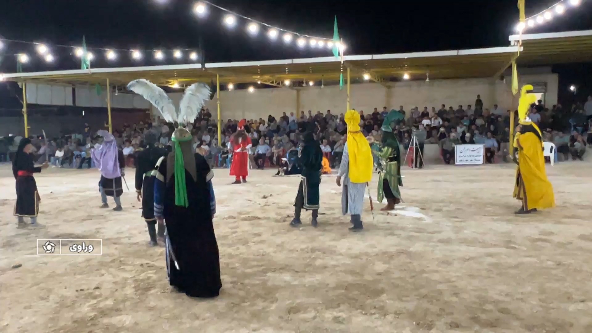 اختتامیه هشتمین سوگواره کشوری تعزیه در شهرستان مُهر