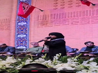 بغض و گریه دختربچه برای رهبر شهید محفل مشهد مقدس | آخرین خبر