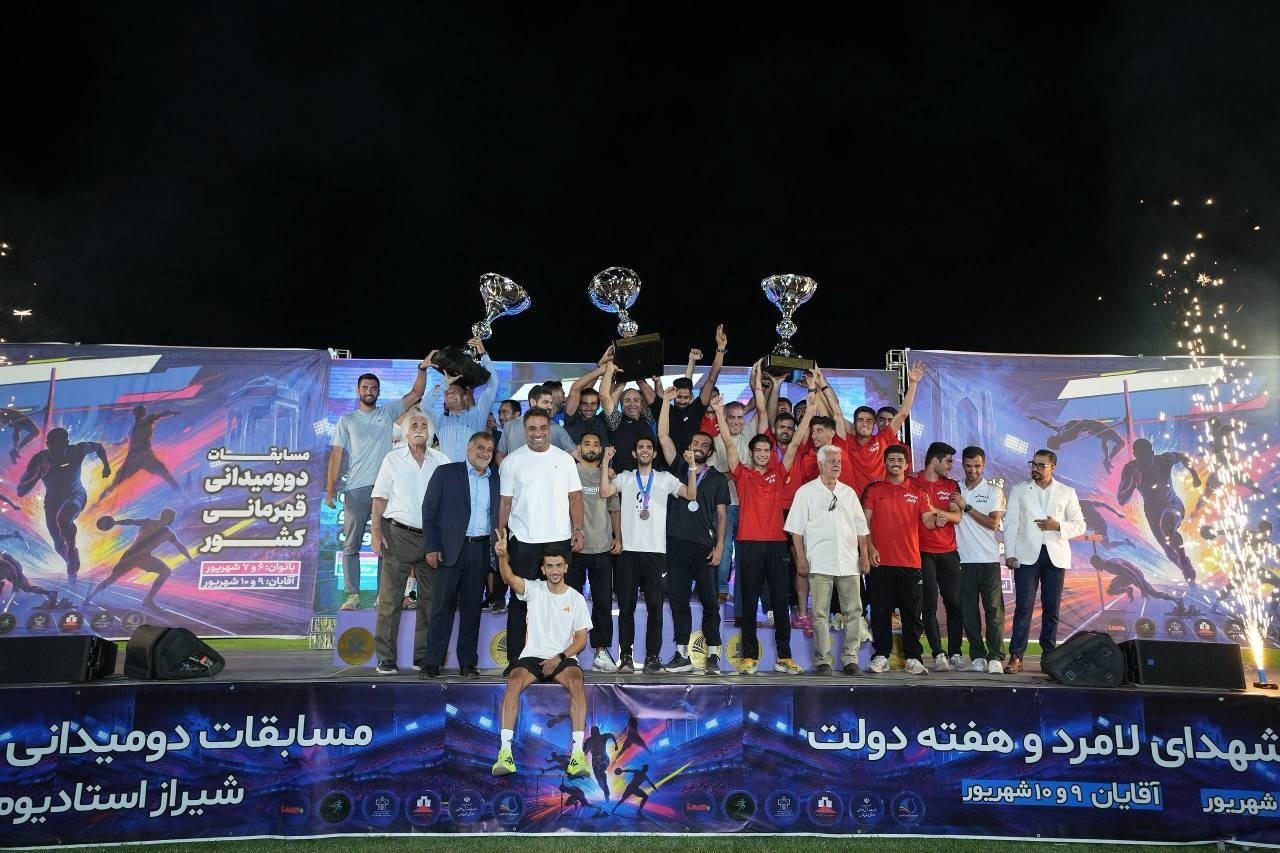 درخشش ملی‌پوشان در شیراز ؛ اصفهان در رقابت‌های دو و میدانی بزرگسالان کشور قهرمان شد