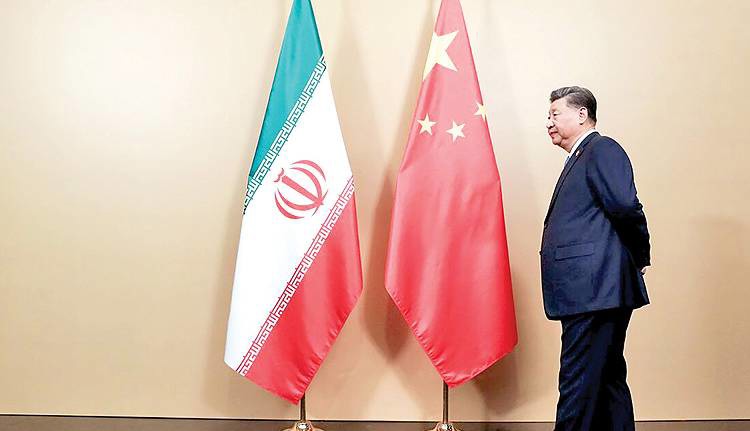 تابلوی احتیاط چینی برای ایران