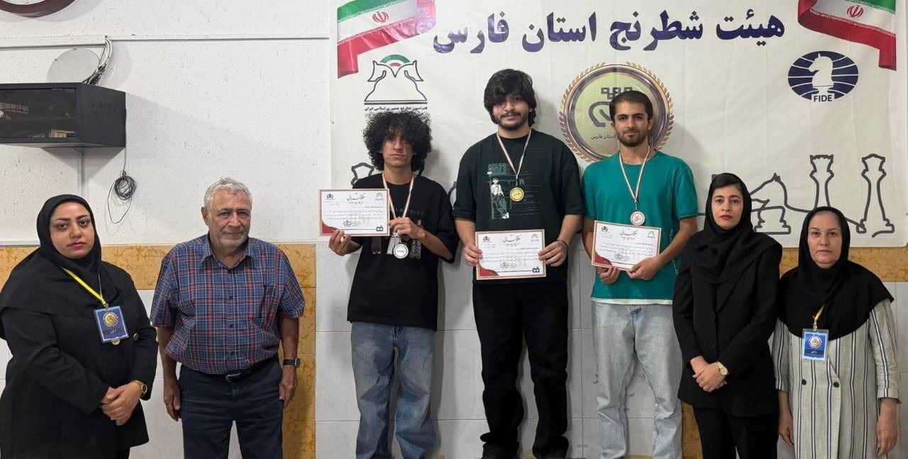 پایان رقابت‌های شطرنج جام خلبان شهید مجید کاظمی با معرفی برترین‌ها