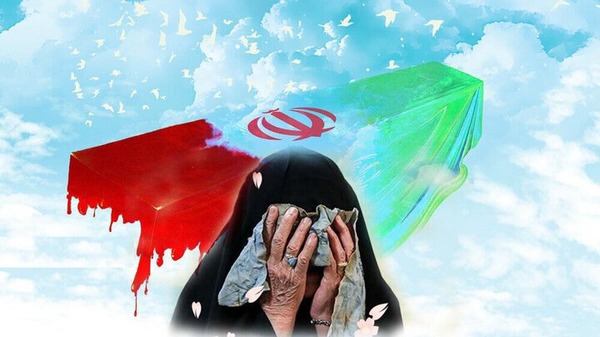 مادر شهیدان داوودی به فرزندان شهیدش پیوست