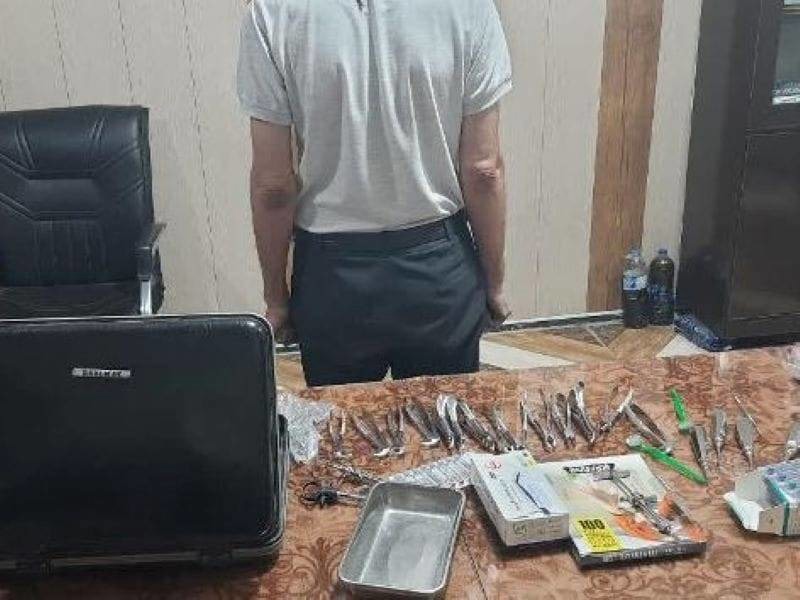 دستگیری دندانپزشک قلابی در مرودشت