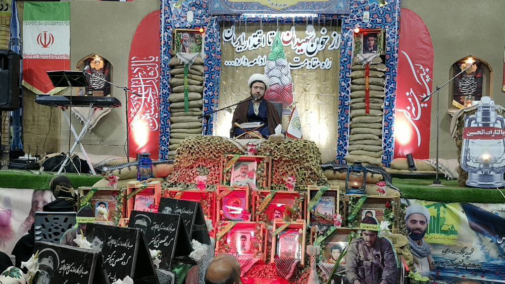 برگزاری یادواره سرداران و ۱۲۷ شهید شهر ایزدخواست آباده فارس
