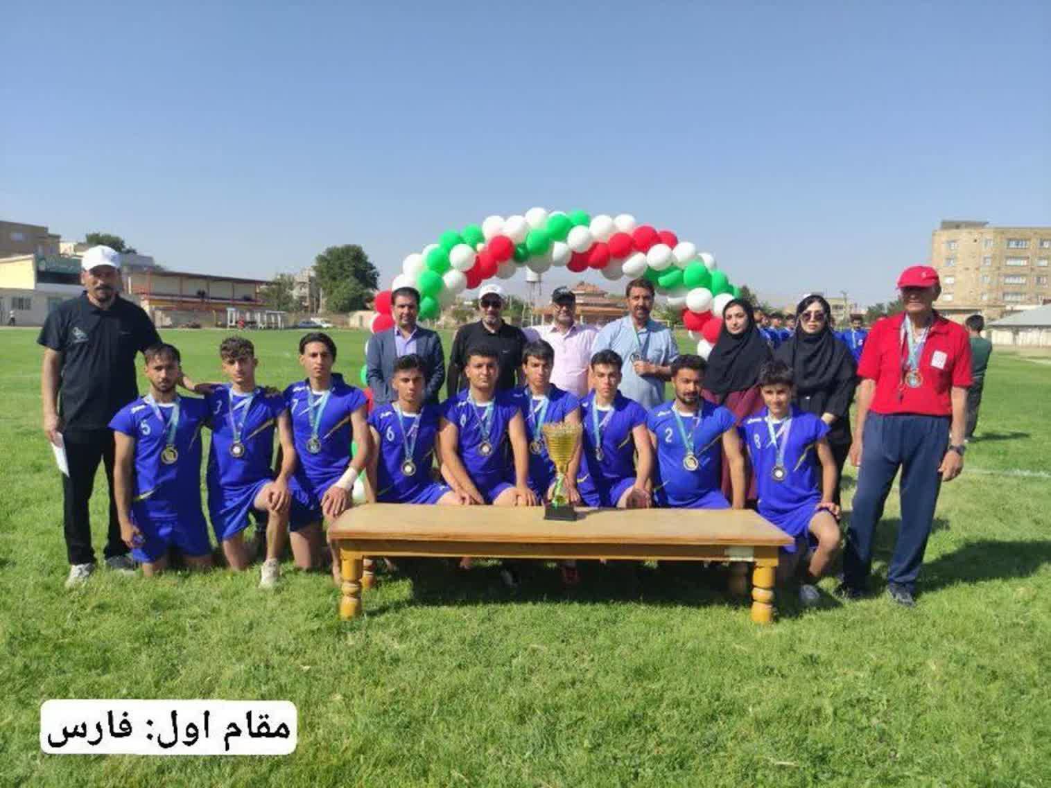 قهرمانی جوانان فارس در مسابقات چوگو کشور