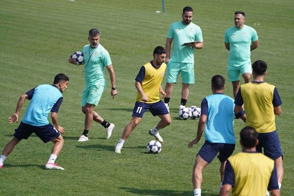 ریکاوری ملی‌پوشان و تمرین پرفشار برای سایر بازیکنان