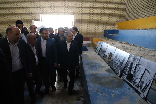بازدید وزیر آموزش و پرورش از محل شهادت دانش‌آموزان لامردی