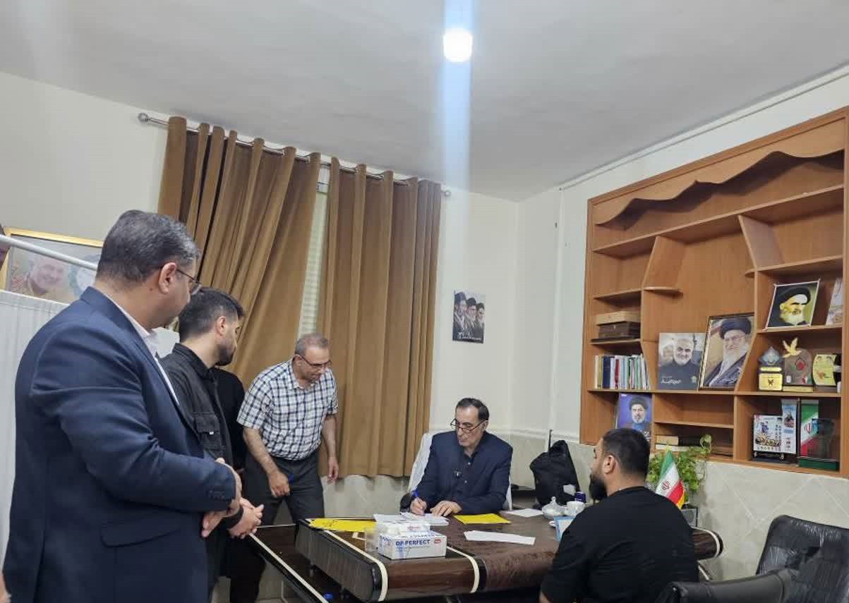 برگزاری دومین دوره کمیسیون پزشکی مجروحان جنگ تحمیلی رمضان در لامرد با حضور رئیس بنیاد شهید کشور