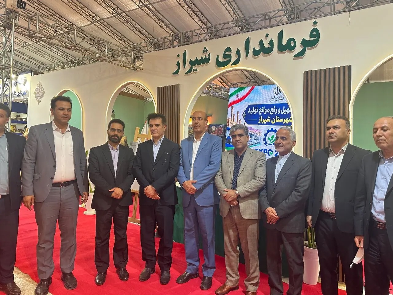 بازدید معاون توسعه مدیریت و منابع استانداری فارس از «شیراز اکسپو»
