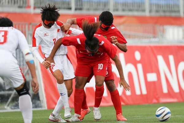 هند مغلوب ملی پوشان فوتبال نابینایان ایران شد