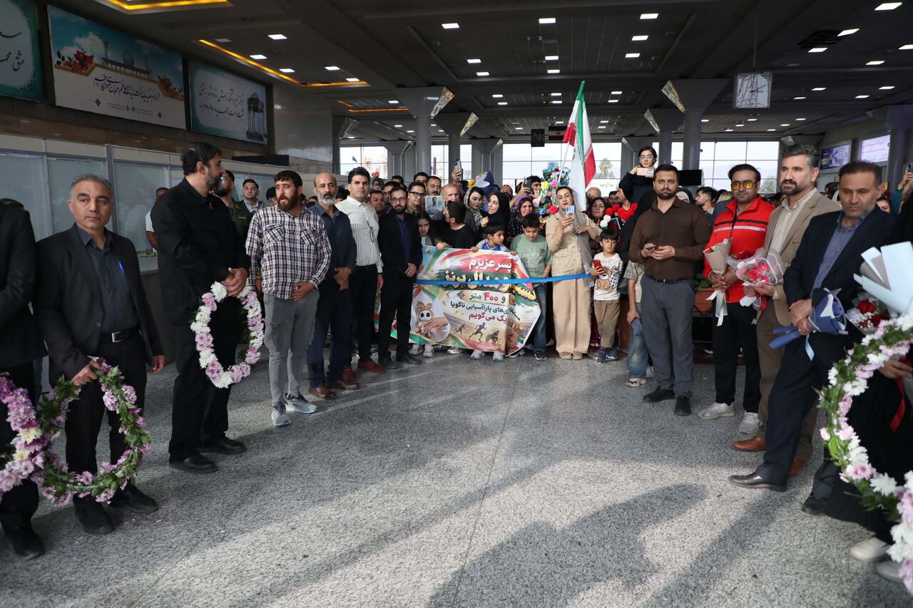 استقبال از مدال‌آوران پاراآسیایی ناگویا در شیراز