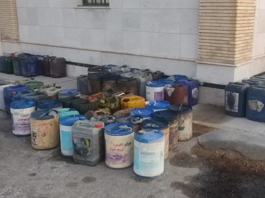 کشف حدود دو هزار لیتر گازوئیل بدون مجوز در شهرستان خَفر فارس